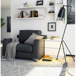 KOMODA K60 2 SZUFLADY BIAŁA