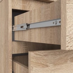 KOMODA K60 3 SZUFLADY DĄB SONOMA