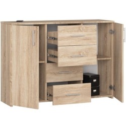 KOMODA K 45 110 cm DĄB SONOMA