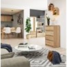 KOMODA K60 4 SZUFLADY SONOMA