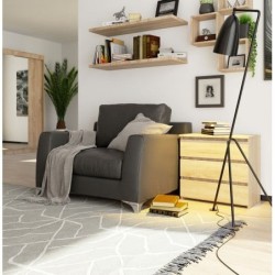 Komoda Cl3 60cm 3 szuflady kolor dąb sonoma