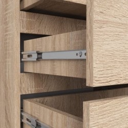 Komoda Cl3 60cm 3 szuflady kolor dąb sonoma