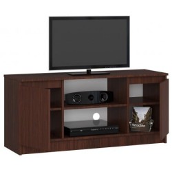 KOMODA RTV K120 2 DRZWI 1 PÓŁKA WENGE