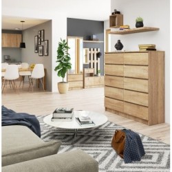 KOMODA K 120 10 SZUFLAD SONOMA