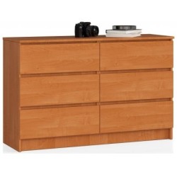 KOMODA K120 6 SZUFLAD OLCHA