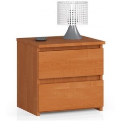 Komoda CL2 Olcha. Mała szafka nocna do sypialni w kolorze olcha.