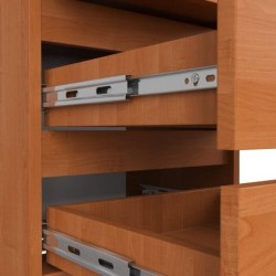 Komoda do salonu 40 cm kolor olcha z 3 szufladami