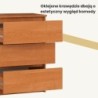 KOMODA K60 3 SZUFLADY OLCHA