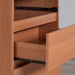 KOMODA K140 2 DRZWI 4 SZUFLADY OLCHA